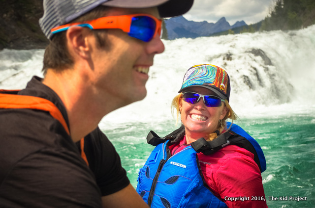 paddling the Bow River
