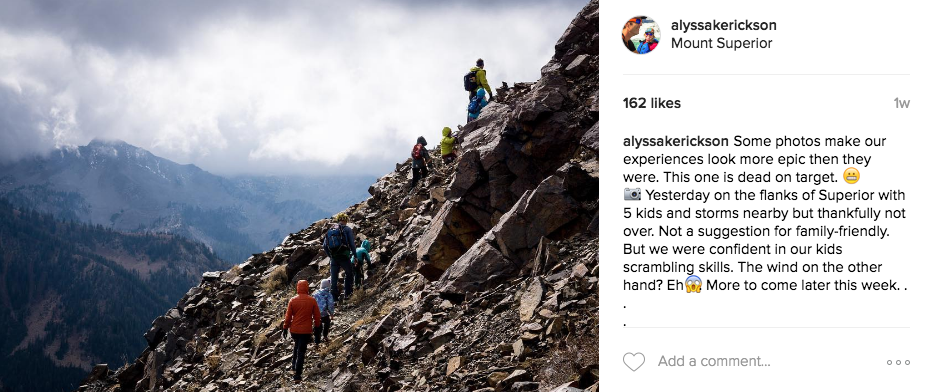 outdoor adventure instagram