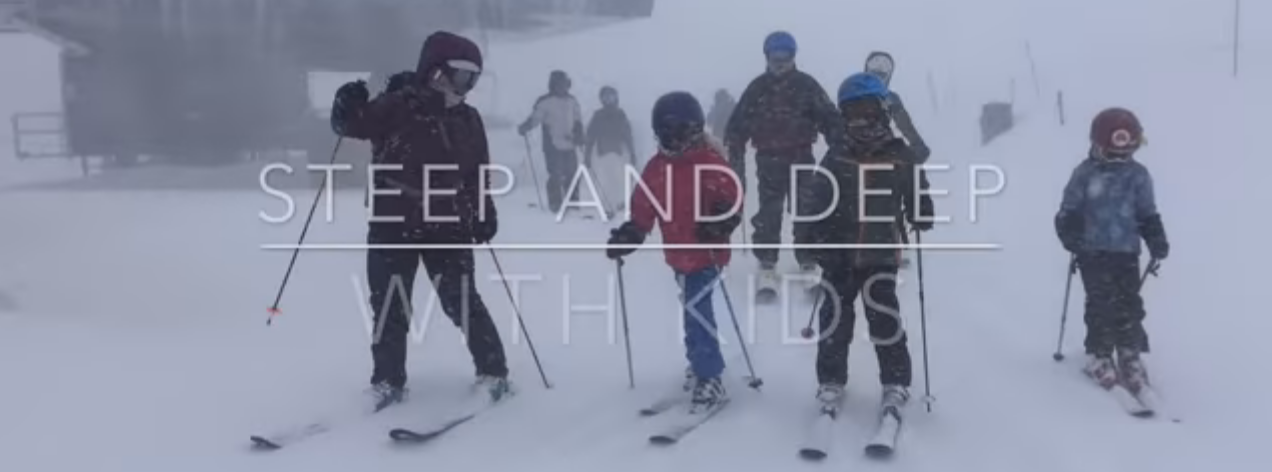 Family Powder Ski Day [Video]