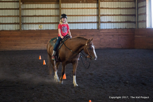 kids horse back riding