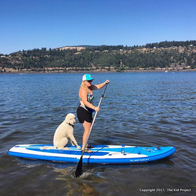 paddle boarding Hood River Oregon