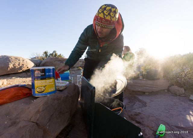 camping cooking mountain house