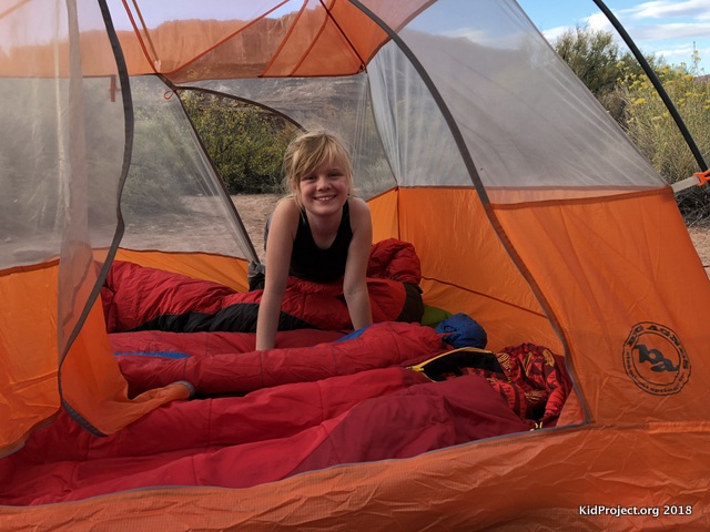 big agnes tent camping desert utah