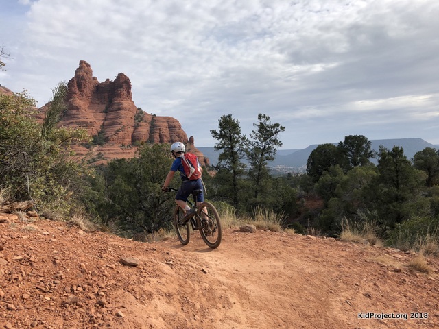 kids mountain biking sedona
