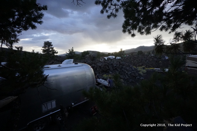 Camping Craters of the moon