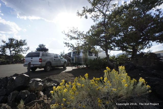 Camping Craters of the moon