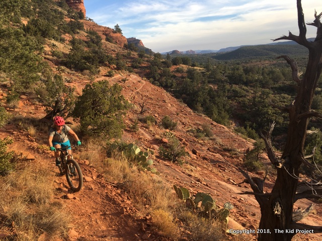 Biking, Mescal trail, Sedona, AZ