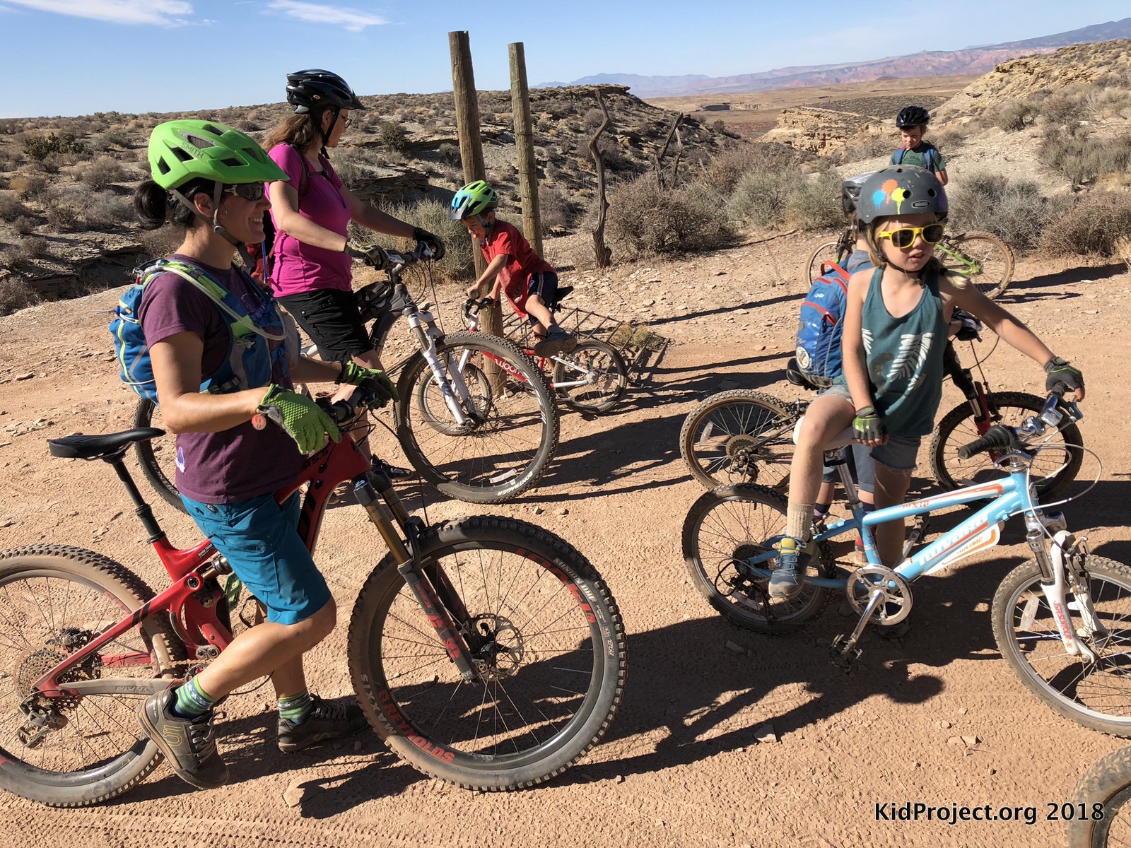 More CowBell trial, kids biking