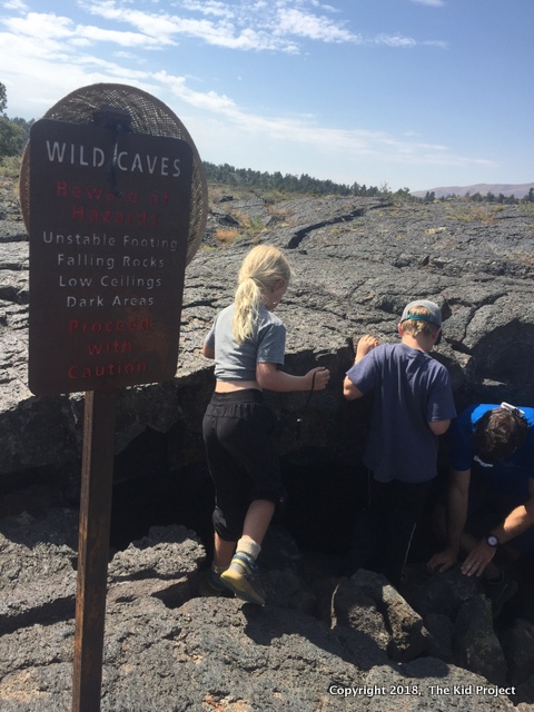 Caves in Craters of the Moon