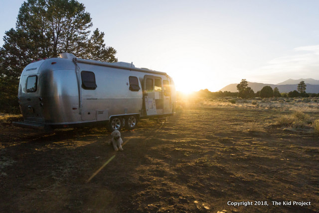 Airstream in Flagstaff