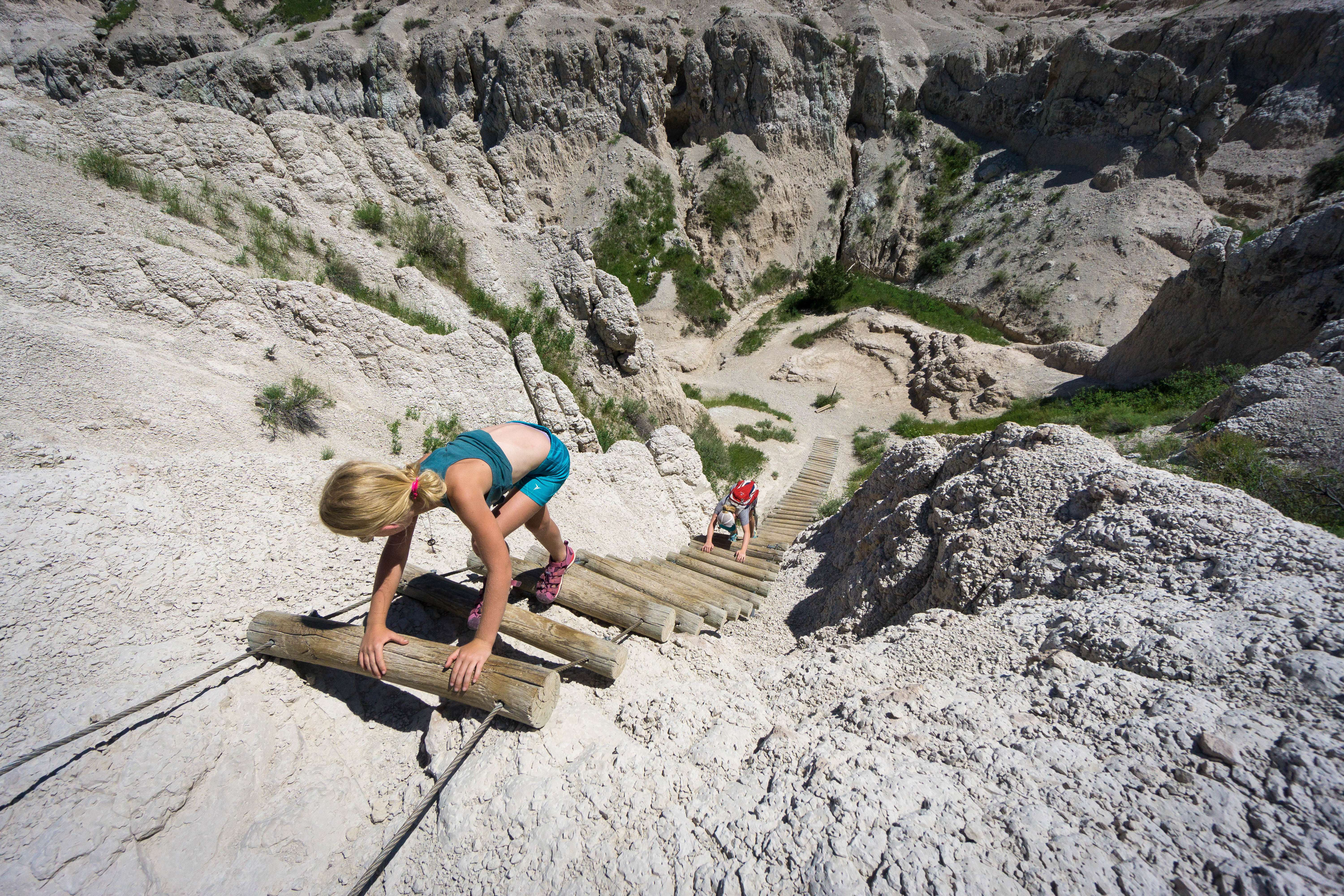 hiking Badlands National Park, full res