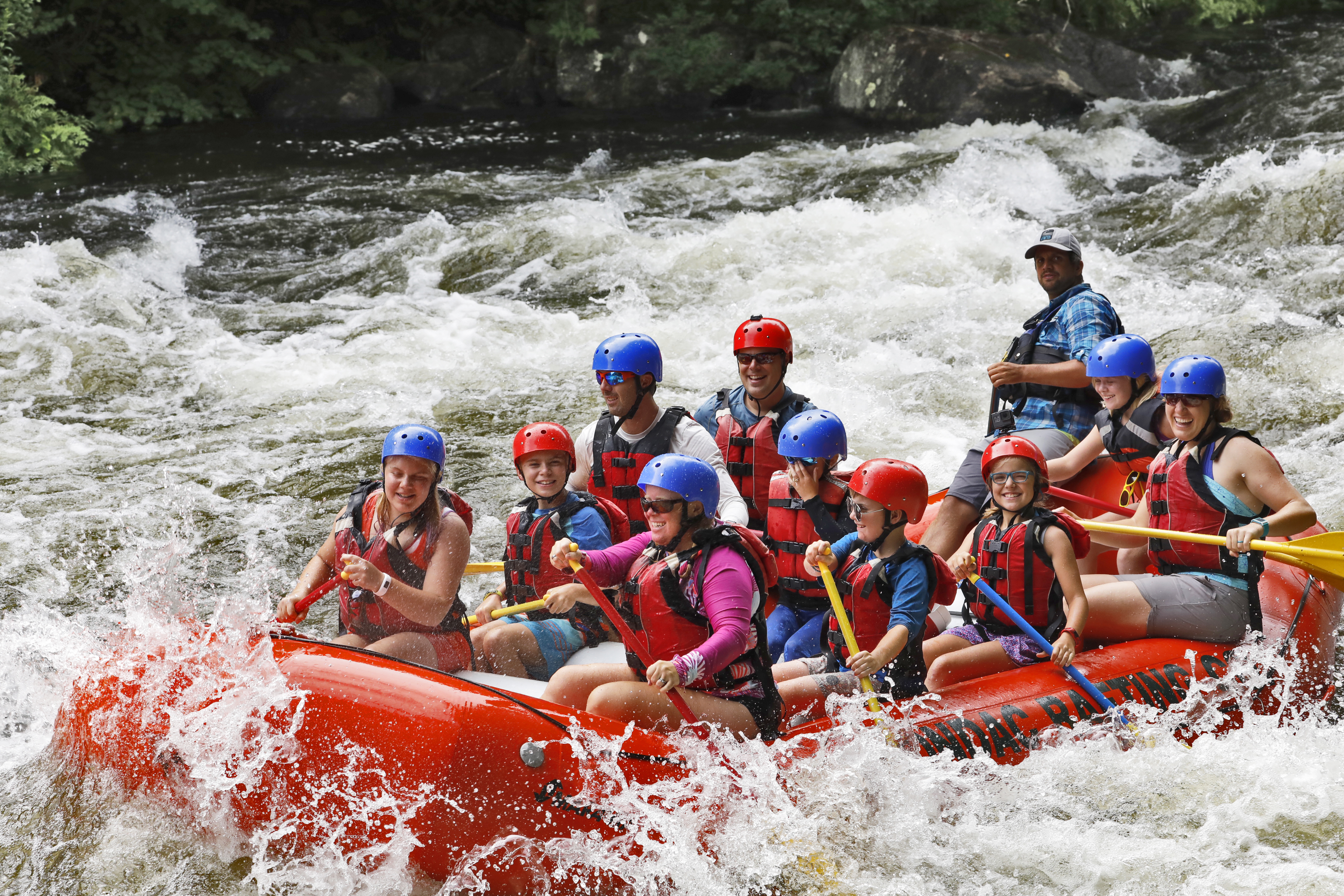 Family Rafting in Upstate New York with the Adirondac Rafting Co.