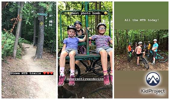 stowe vermont mountain biking