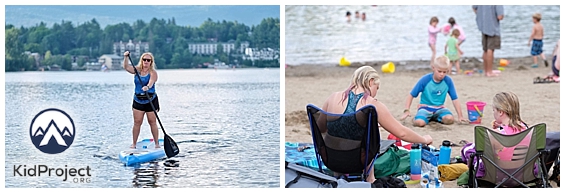 Mirror Lake in lake Placid