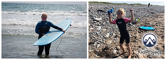 learning surfing east coast
