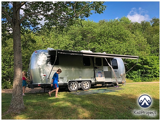 camping at Chéticamp, Cape Breton