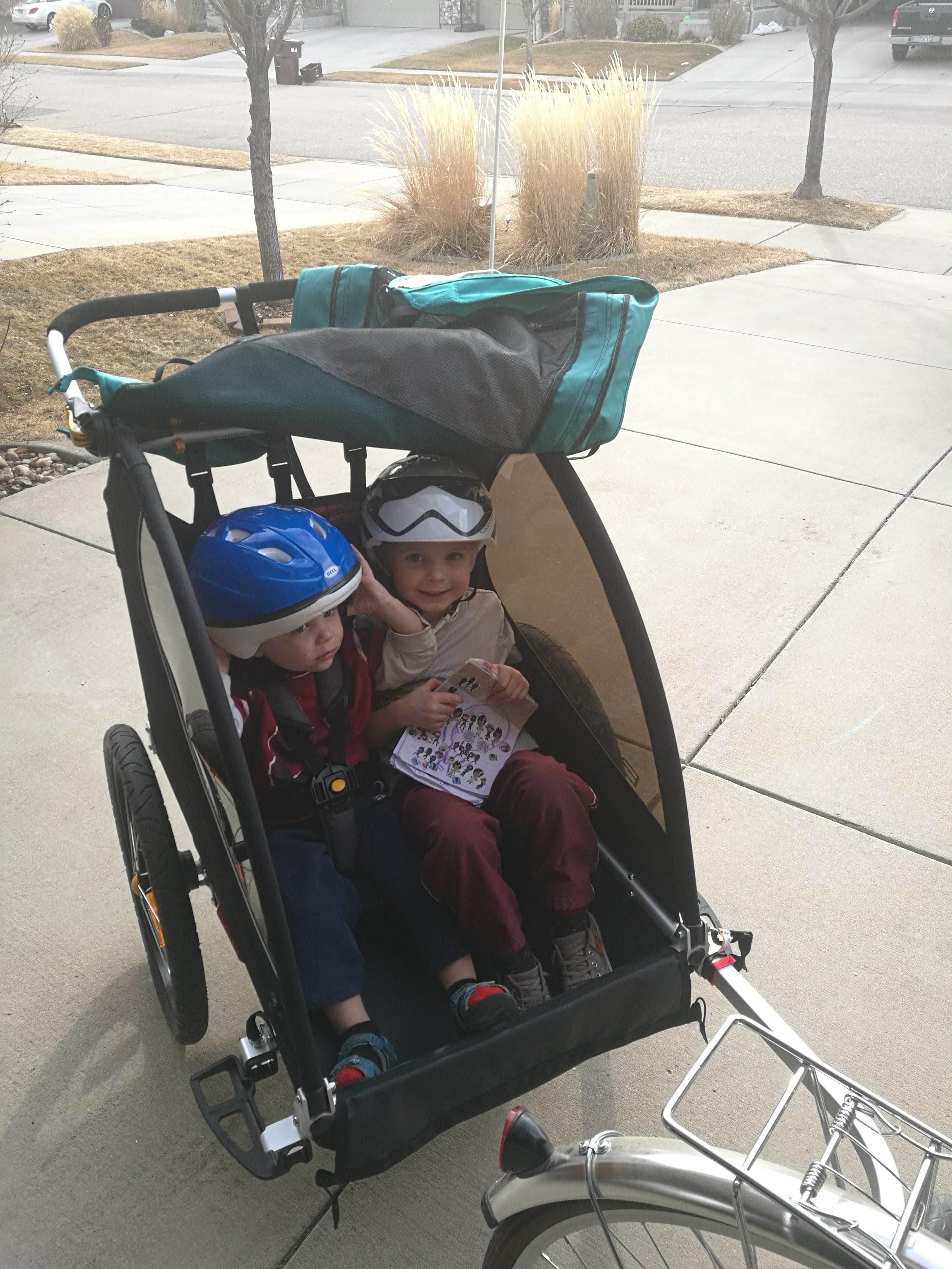 Burley Excore X bike trailer