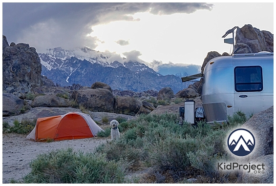 camping Alabama hills, CA