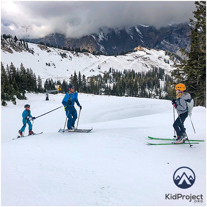 towwhee strap and ski tour