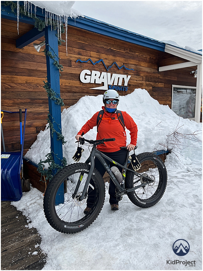 Fat Biking near NCCall, IDaho