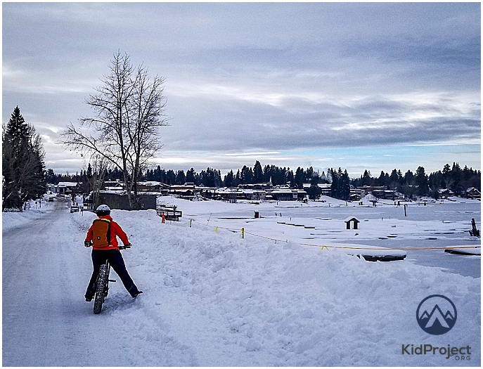 McCall, Idaho and Payette Lake winter